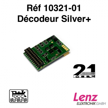 Décodeur SILVER+ 21MTC LENZ