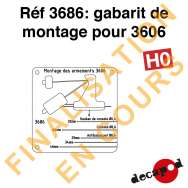 Gabarit de montage pour 3606 [HO]