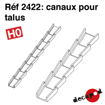 Canaux pour talus [HO]