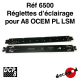 Réglette d'éclairage pour A8 OCEM PL LSM [HO]