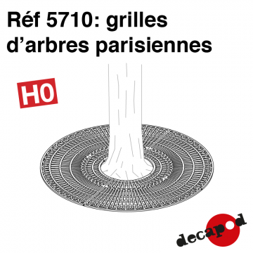 Grilles d'arbres parisiennes [HO]