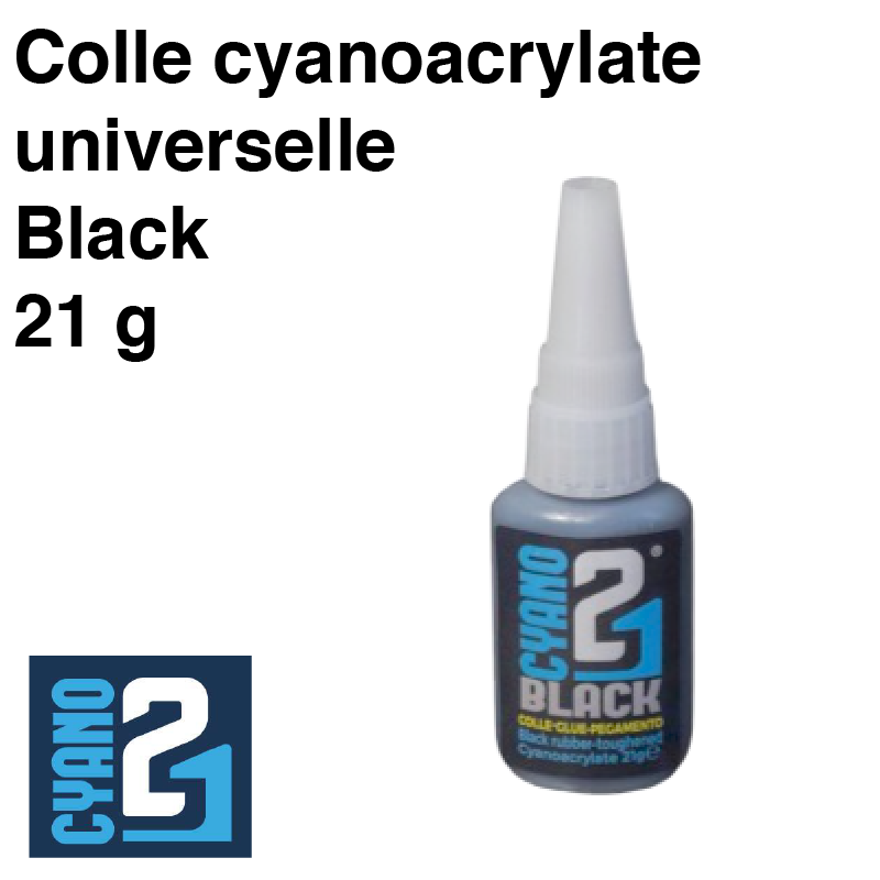Colle cyano noir - 21 gr - Colle 21