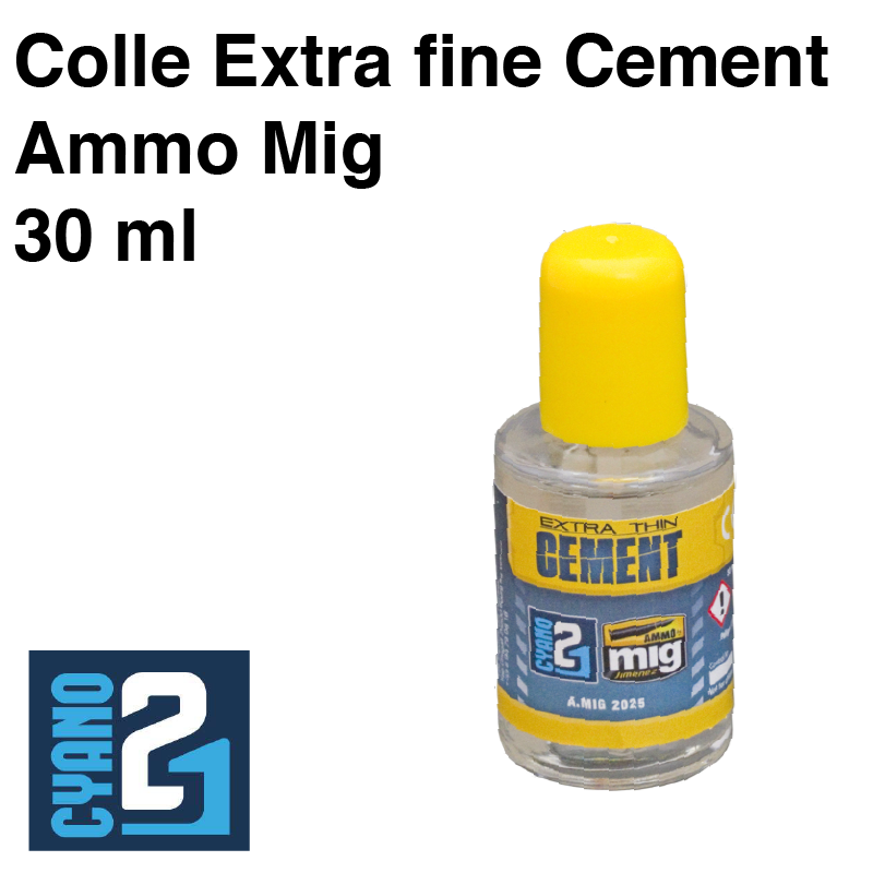 Extra Thin Cement Ammo Mig par Colle21 – Colle 21