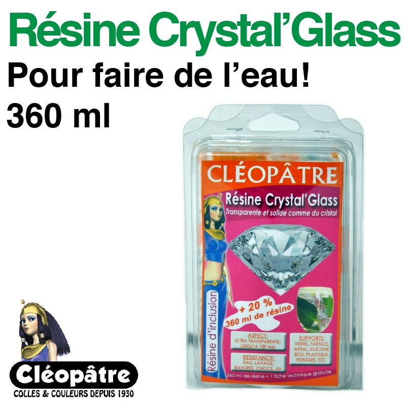 Résine Crystal Glass (360 ml) - Decapod