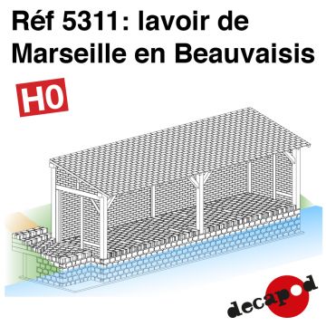 Lavoir de Marseille en Beauvaisis [HO]