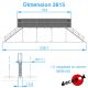 Passerelle de visite pour toiture électrique [HO]